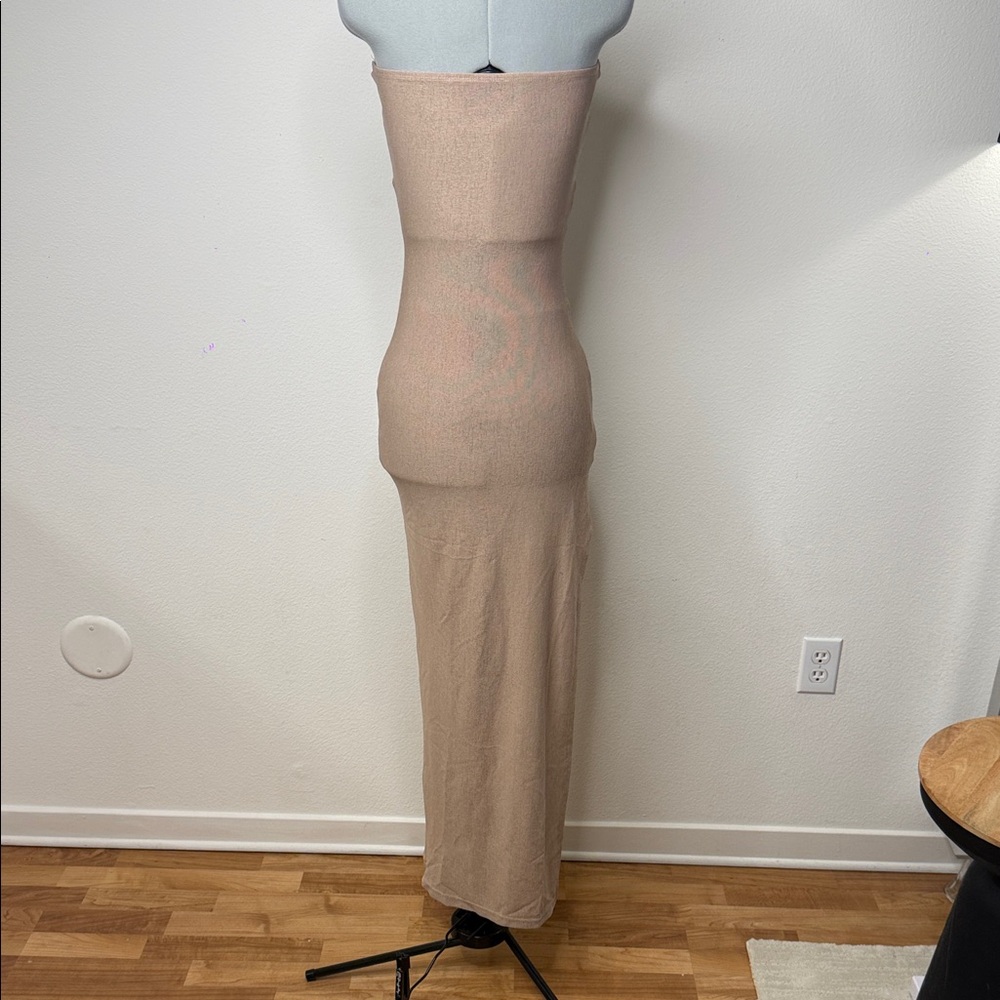 NWT Sexy Cut Out Side Slit Dress M Swim Cover Up - Picture 5 of 8